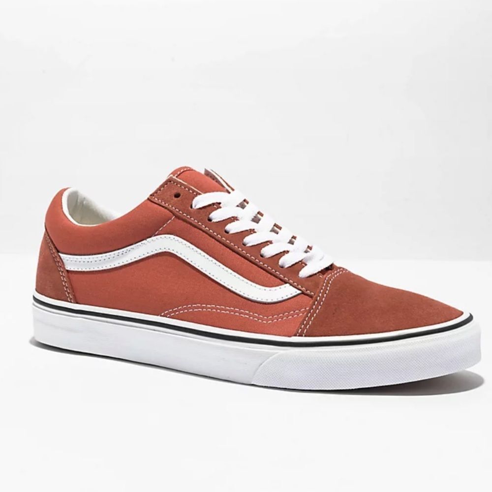 Vans Old Skool Color Theory Burnt Ochre Skate Shoes size 5.5 - Picture 1 of 12